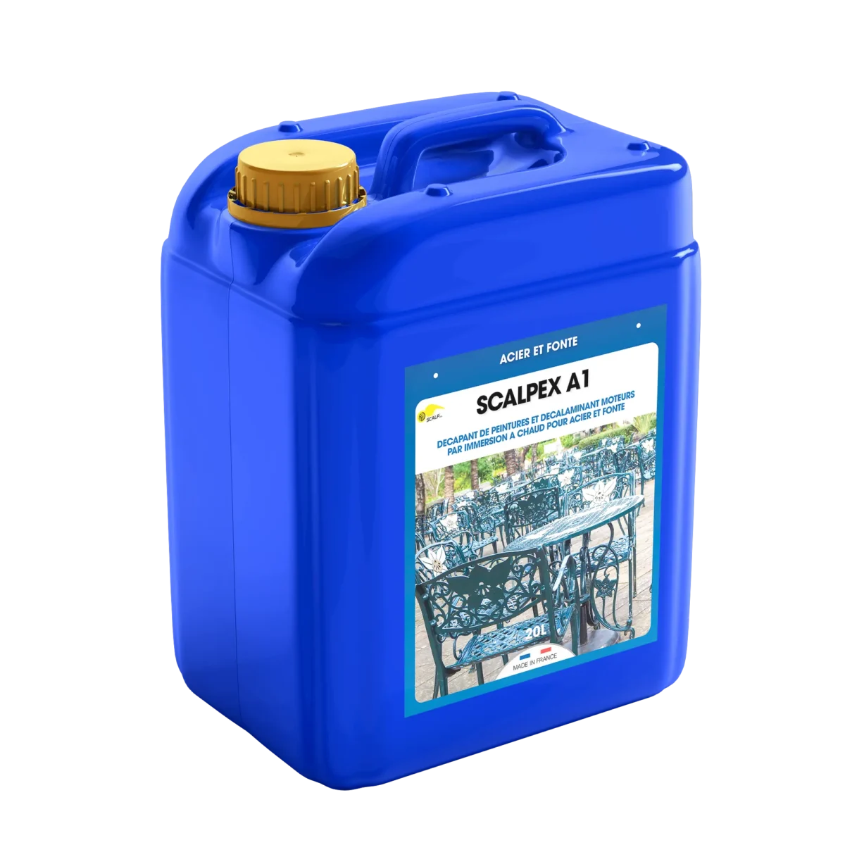 Dégraissant et décapant par immersion