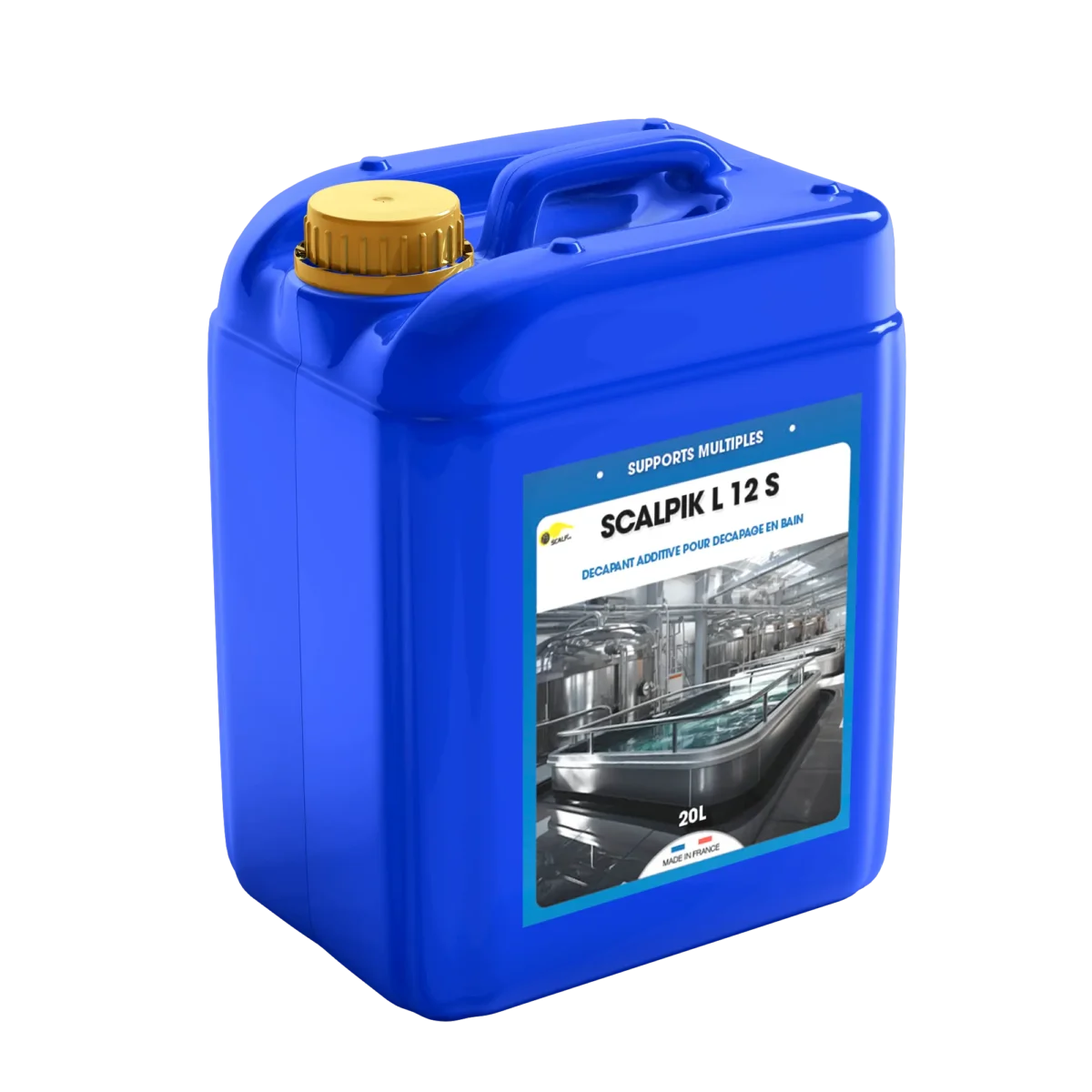 Décapant additivé pour décapage en bain