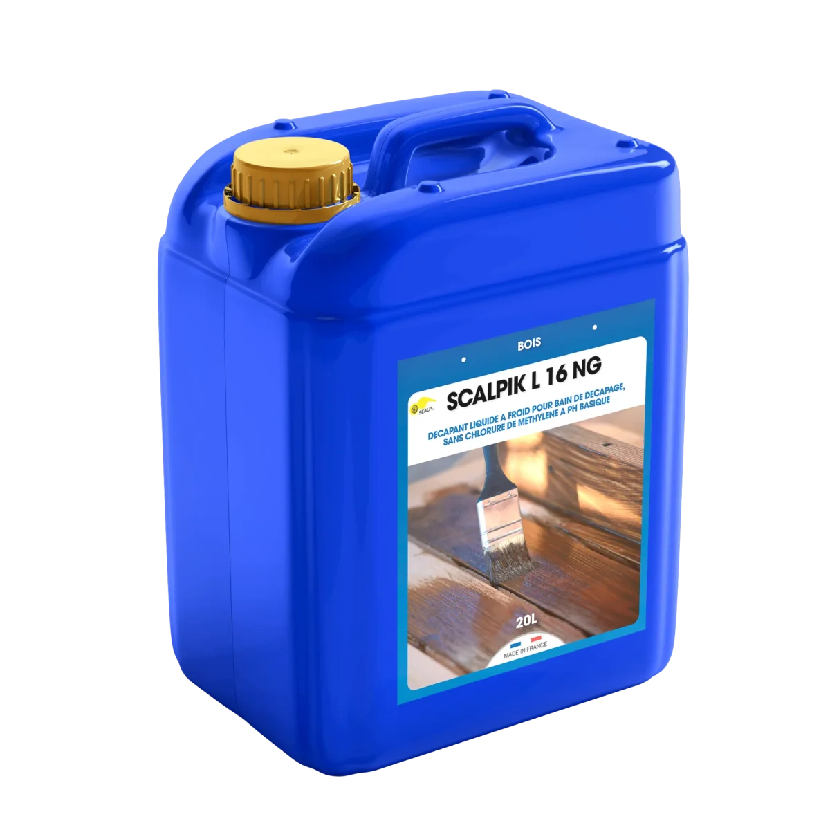 Décapage en bain froid pour peintures