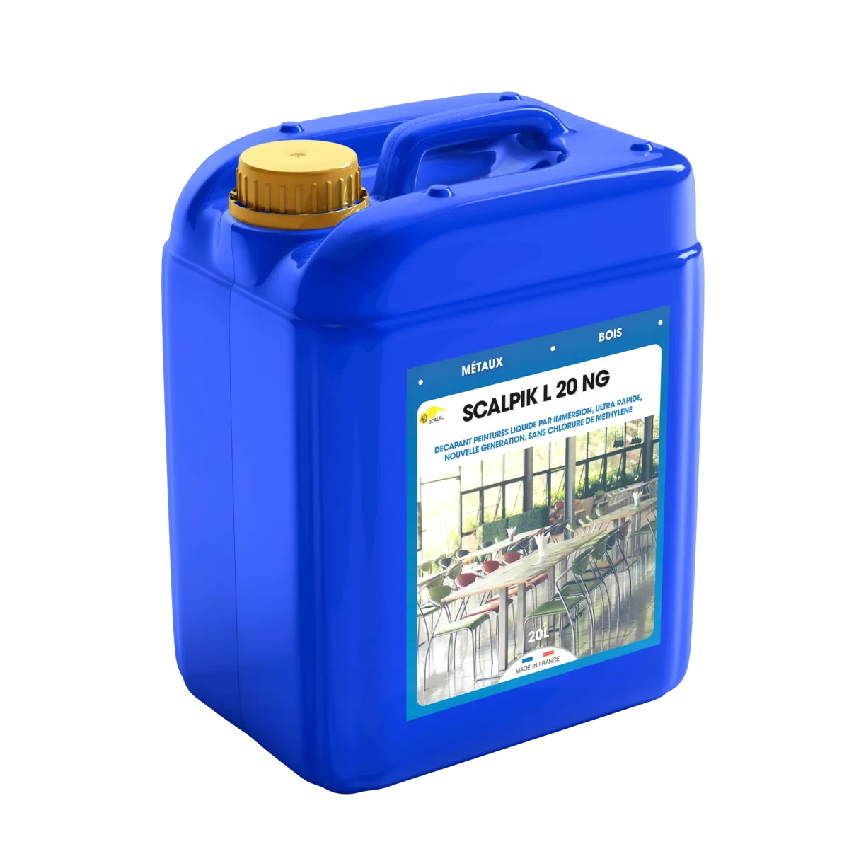 Décapant par immersion en bain froid