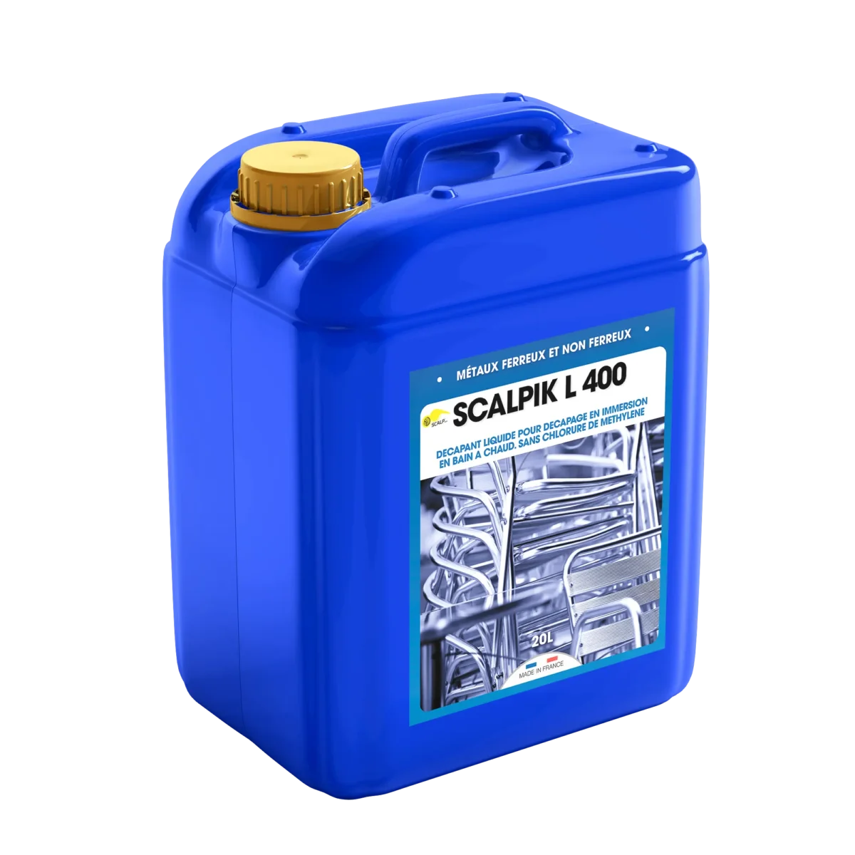 Décapant par immersion en bain à chaud