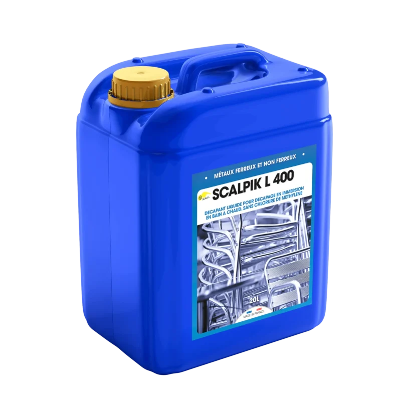 Décapant par immersion en bain à chaud