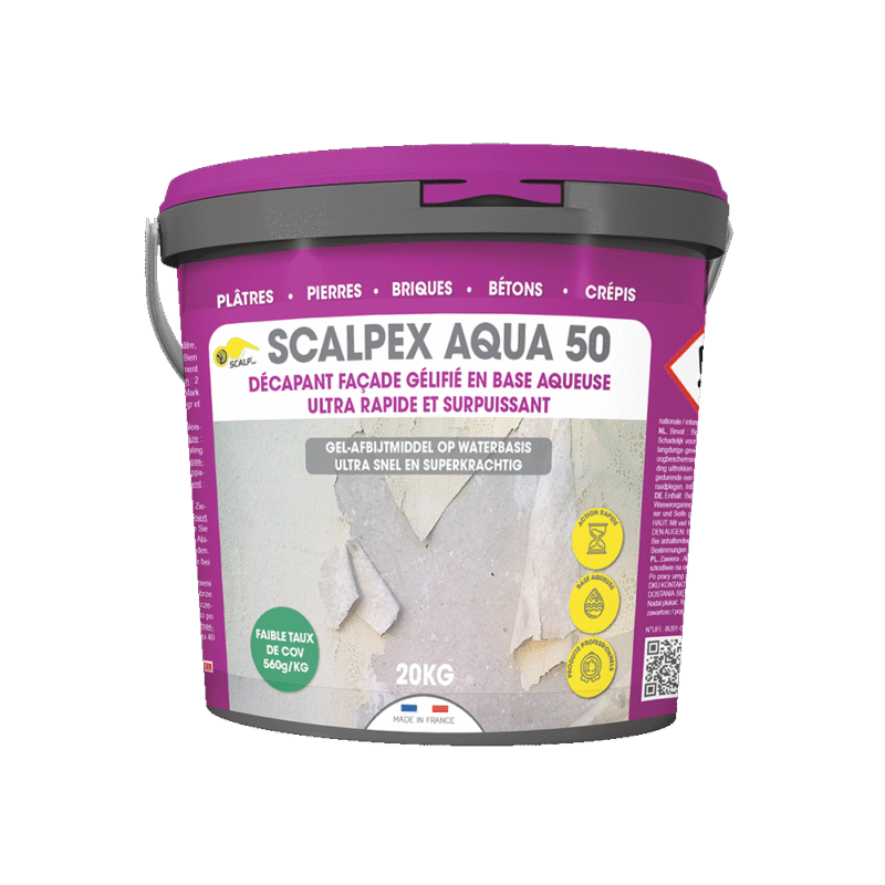 Décapant façade surpuissant