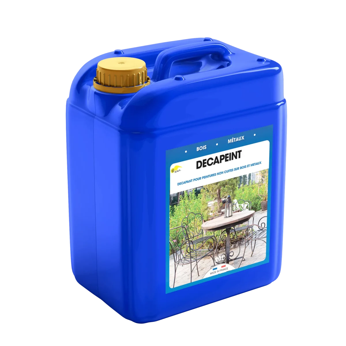 Décapant peintures non cuites par immersion