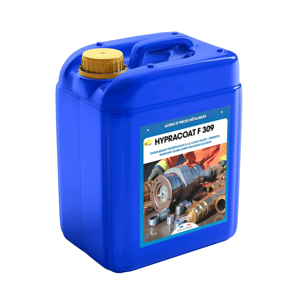 Dégraissant phosphatant acide