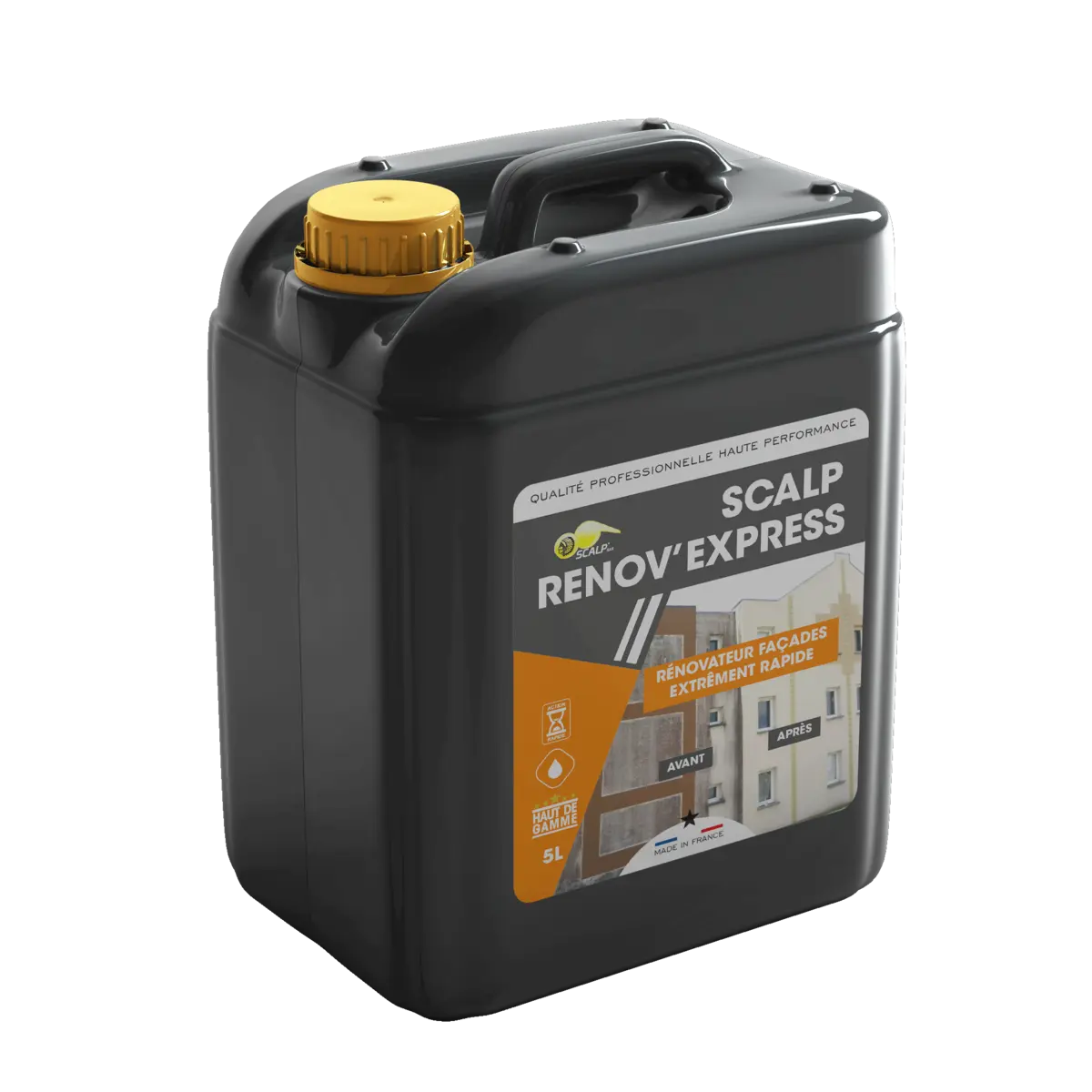 Nettoyant façade sans rinçage