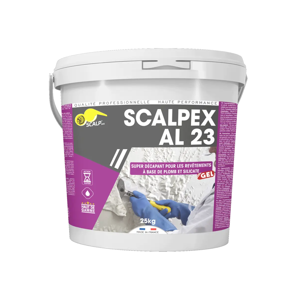 Décapant peinture plomb et amiante