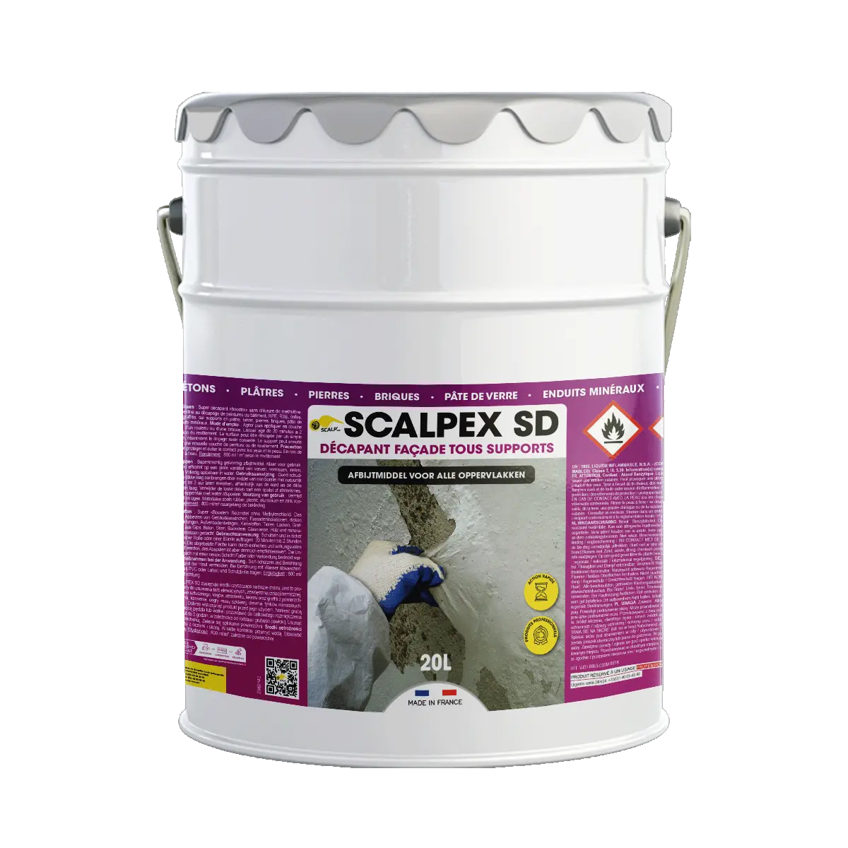 Décapant façade professionnel