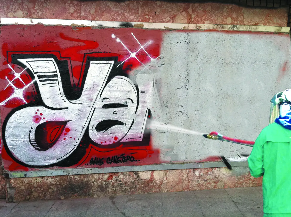 Protection filmogène anti-graffitis