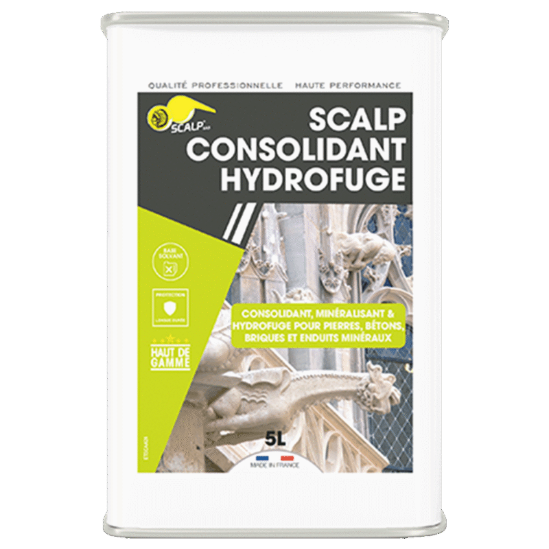 Consolidant hydrofuge