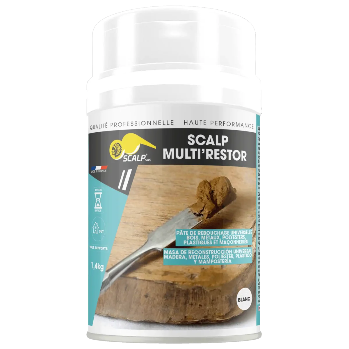 Enduit de rebouchage en pâte