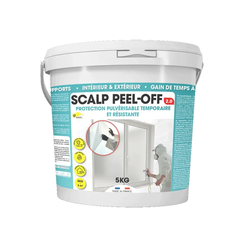 Film pelable protection temporaire