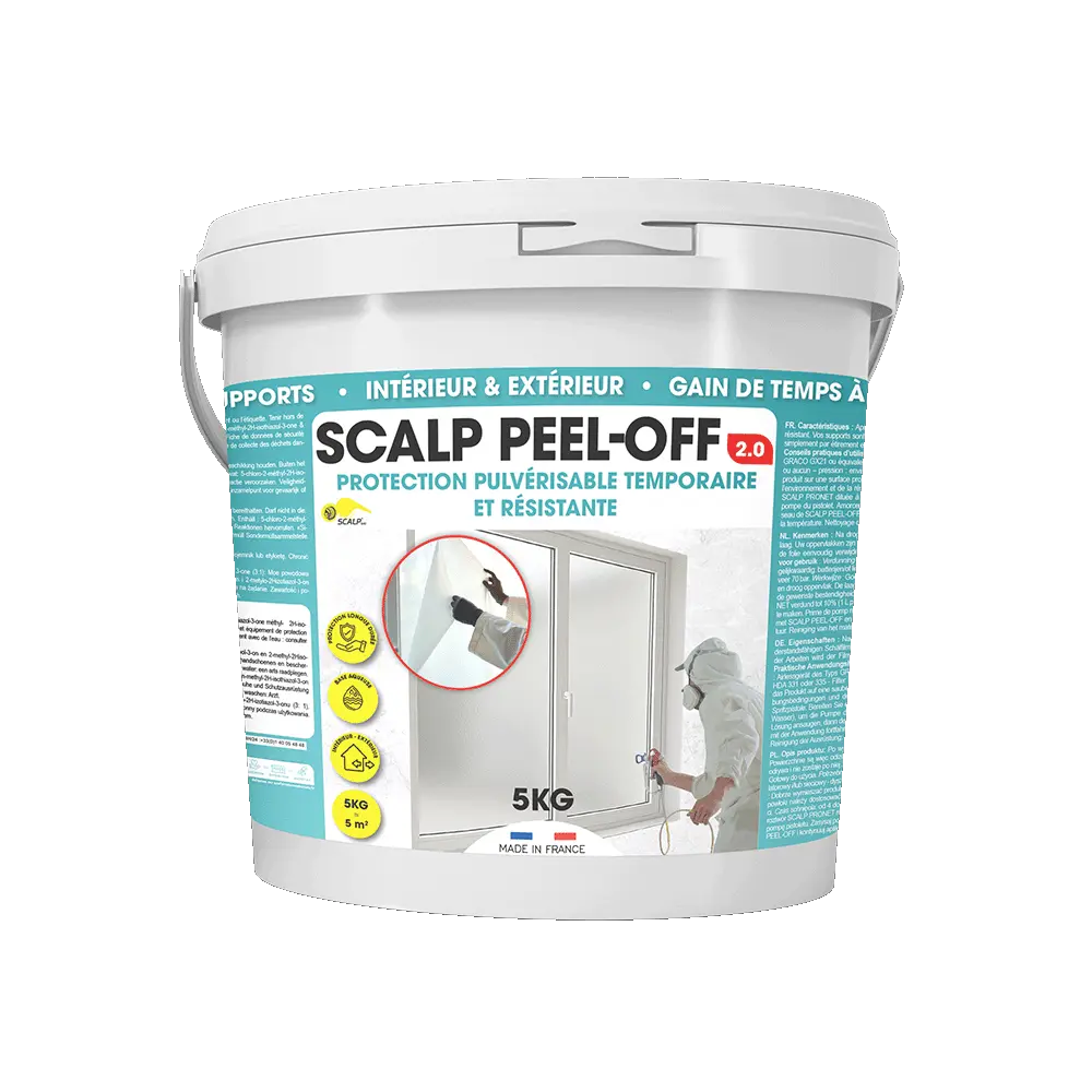 Film pelable protection temporaire