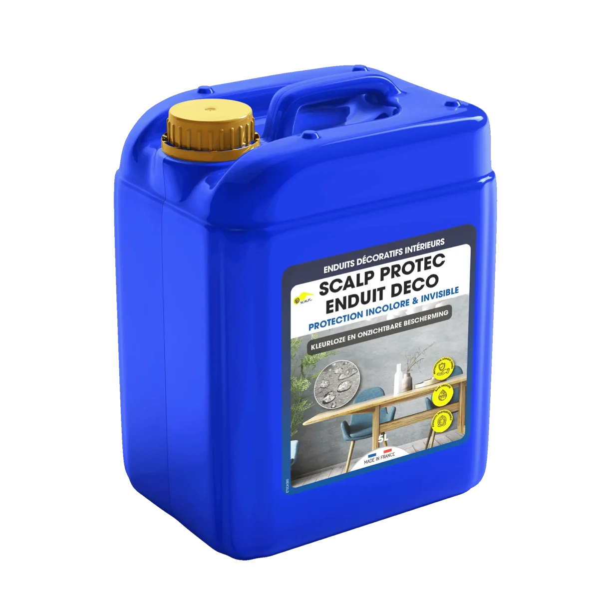 Hydrofuge incolore pour enduits intérieurs