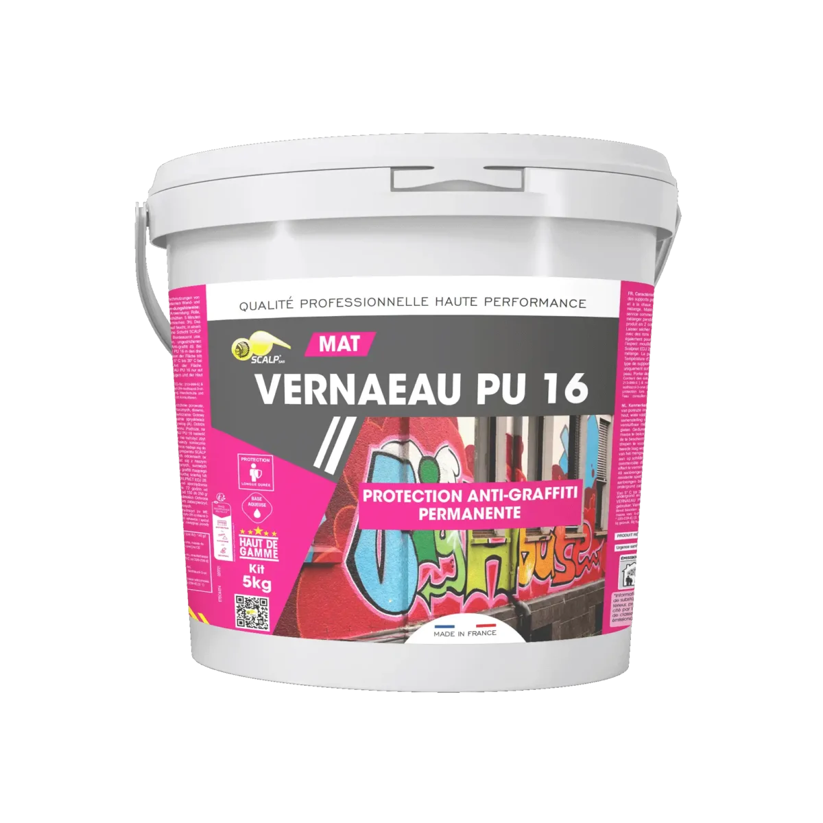 Protection anti-graffitis permanente